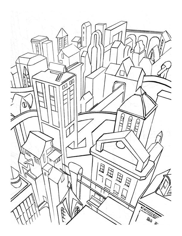 Gotham Skyview By Writer Colorer On DeviantArt gotham-skyview-by-writer-colorer-on-deviantart
