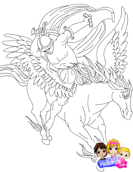 Pegasus and Bellerophon