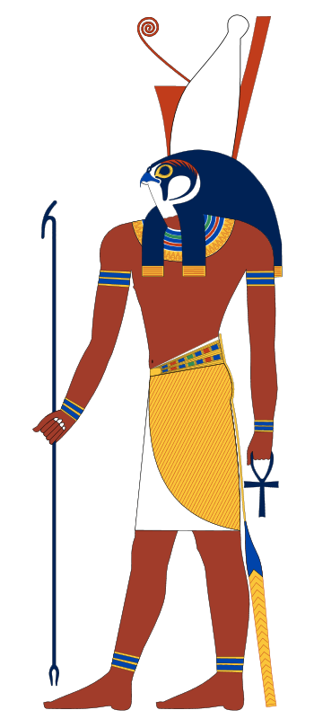 Horus standing Colors