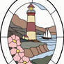 Lighthouse Stained glass