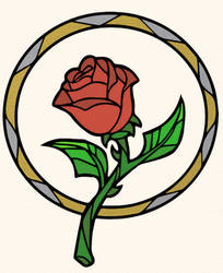 Beauty and the Beast Enchanted Rose