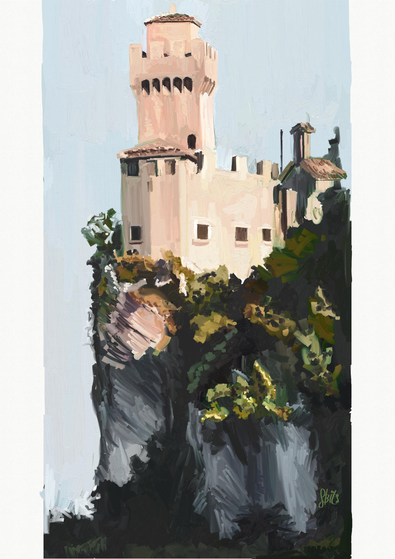Sentient Castle Castle by sentientbits on DeviantArt
