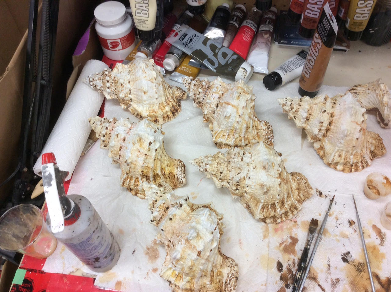 Props: Conch shells by GregoryWellman on DeviantArt