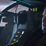 Deckard in Spinner