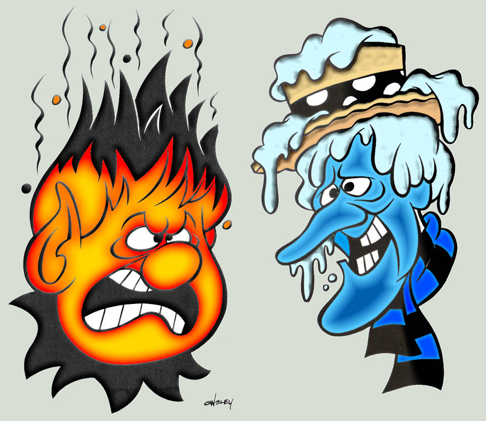 Heat Miser And Snow Miser Coloring Pages