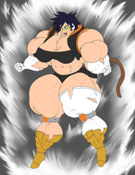 Commission - Saiyan Girl 2