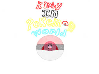 Kirby in Pokemon world color image