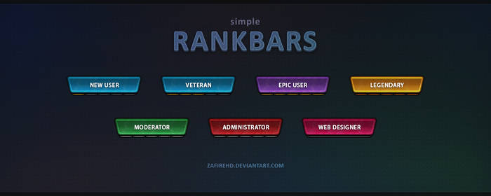 Simple Rankbars - 2019 - 1