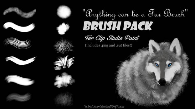 Free Brush Pack for CSP [+.png files!]