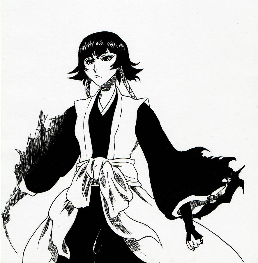 Soi fon from Bleach Arrancar Arc (manga version) by Aceykakarot