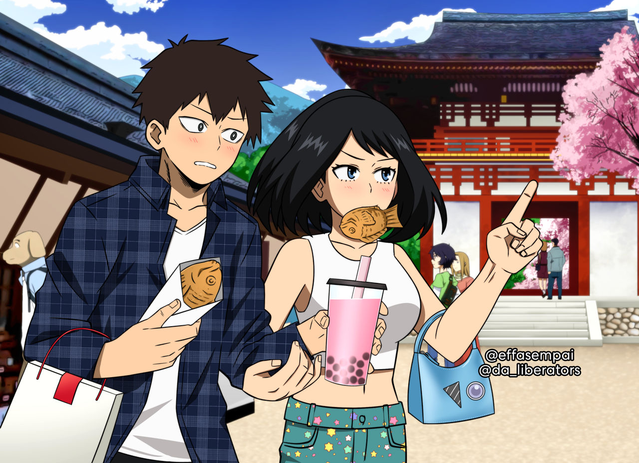 Sen Kaibara Boku No Hero Academia BNHA CM | Yui Kodai x Sen Kaibara by effasempai on DeviantArt