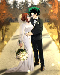 [BNHA CM] IzuOcha wedding