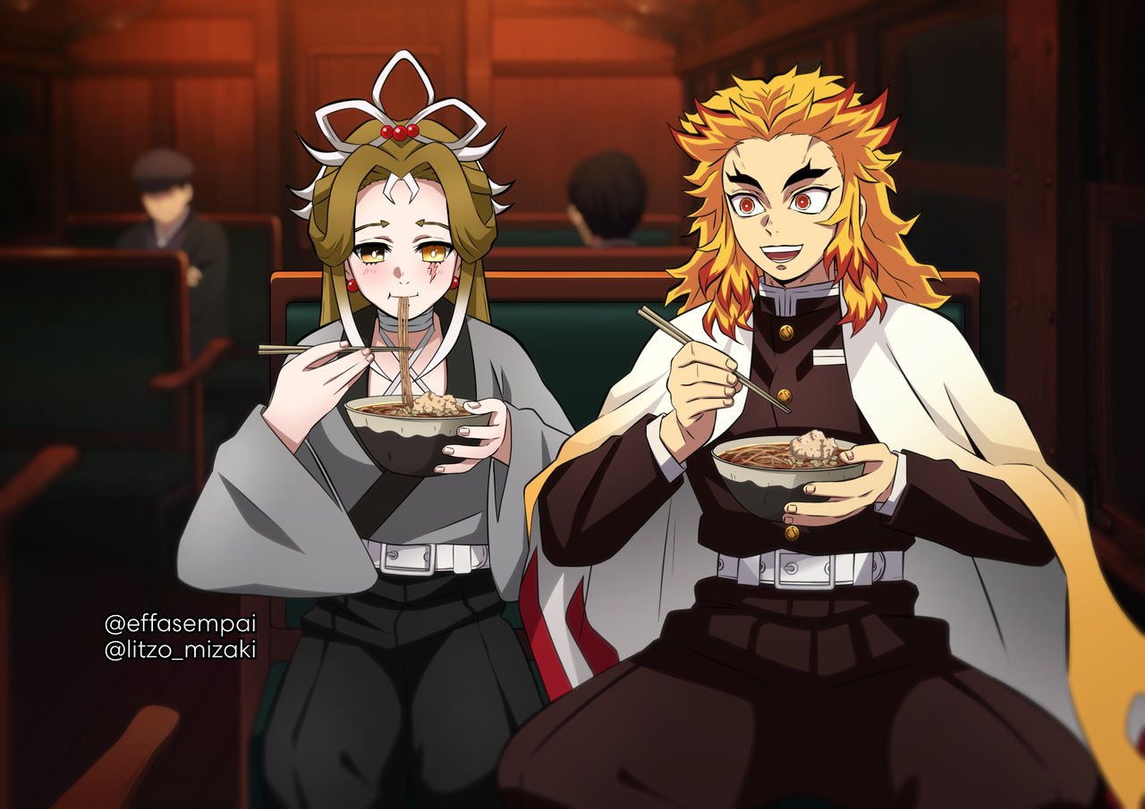 KNY OC Demon Slayer OC x Kyojuro Rengoku by effasempai on DeviantArt KNY OC Demon Slayer OC x Kyojuro Rengoku by effasempai on DeviantArt