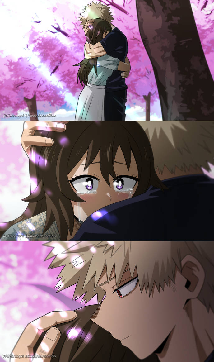 BNHA MHA YCH Hug Katsuki Bakugo x OC by effasempai on DeviantArt