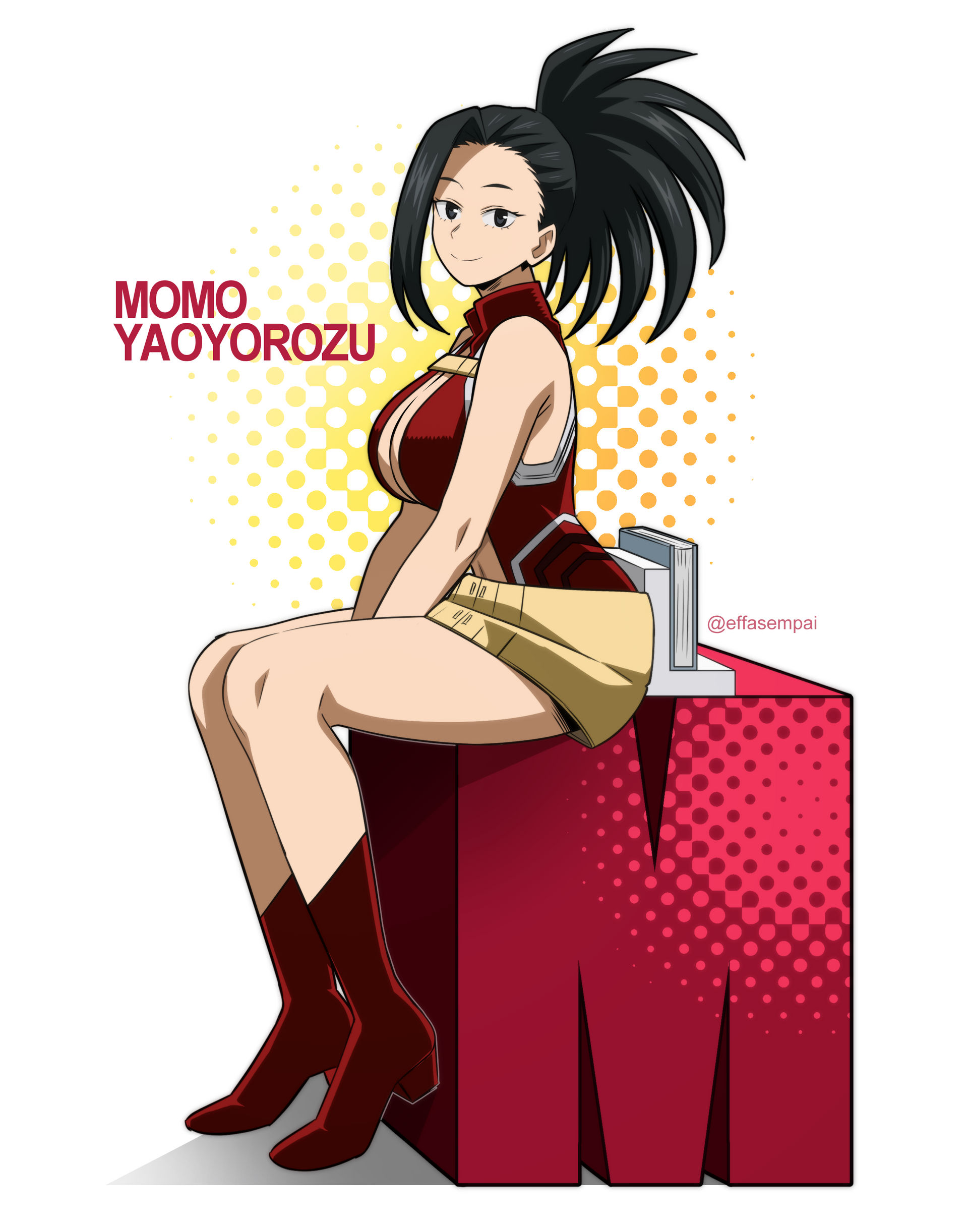 BNHA Momo Yaoyorozu By Effasempai On DeviantArt bnha-momo-yaoyorozu-by-effasempai-on-deviantart