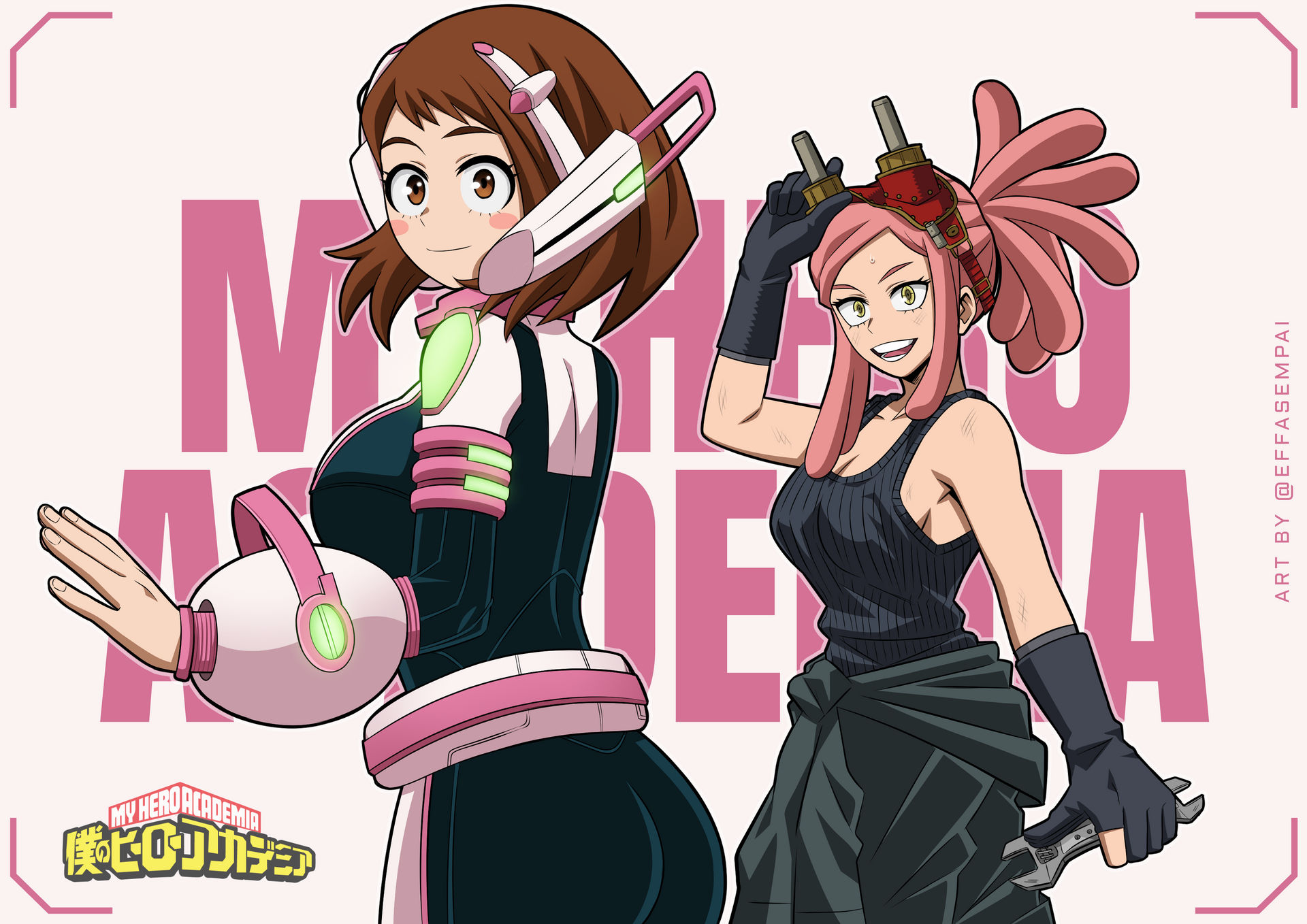 Ochaco Uraraka And Mei Hatsume MHA BNHA By Effasempai On DeviantArt ochaco-uraraka-and-mei-hatsume-mha-bnha-by-effasempai-on-deviantart