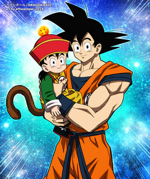 Son Goku and Son Gohan | Dragon Ball