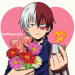 Happy White Day MHA BNHA Shoto Todoroki