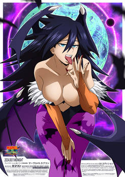 MHA Midnight as Morrigan