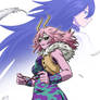 MHA BNHA Mina Ashido, Midnight Nemuri Kayama