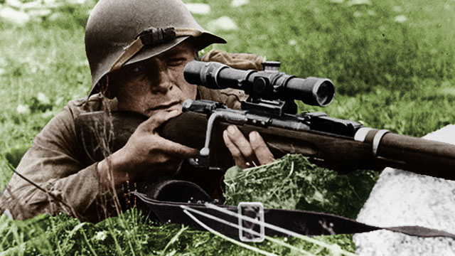 Soviet Sniper, V.A. Sidorov