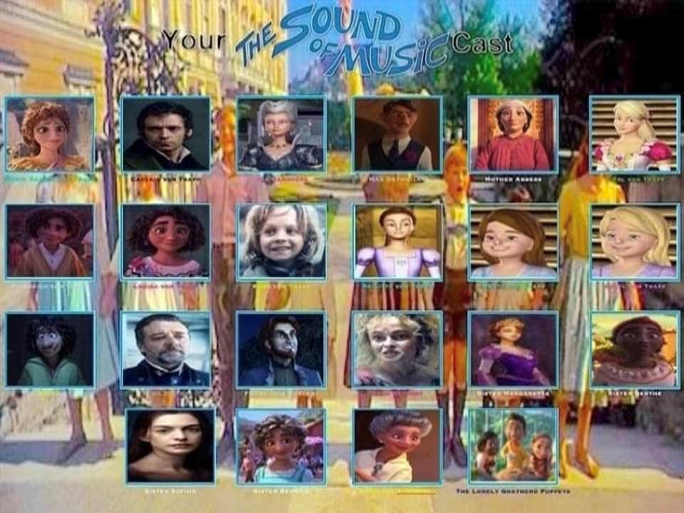 Songcast Meme The Sound of Music Meme Cast by Luckyjill3 on DeviantArt