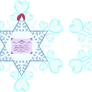 Snowflake Envelope from the Crystal Empire