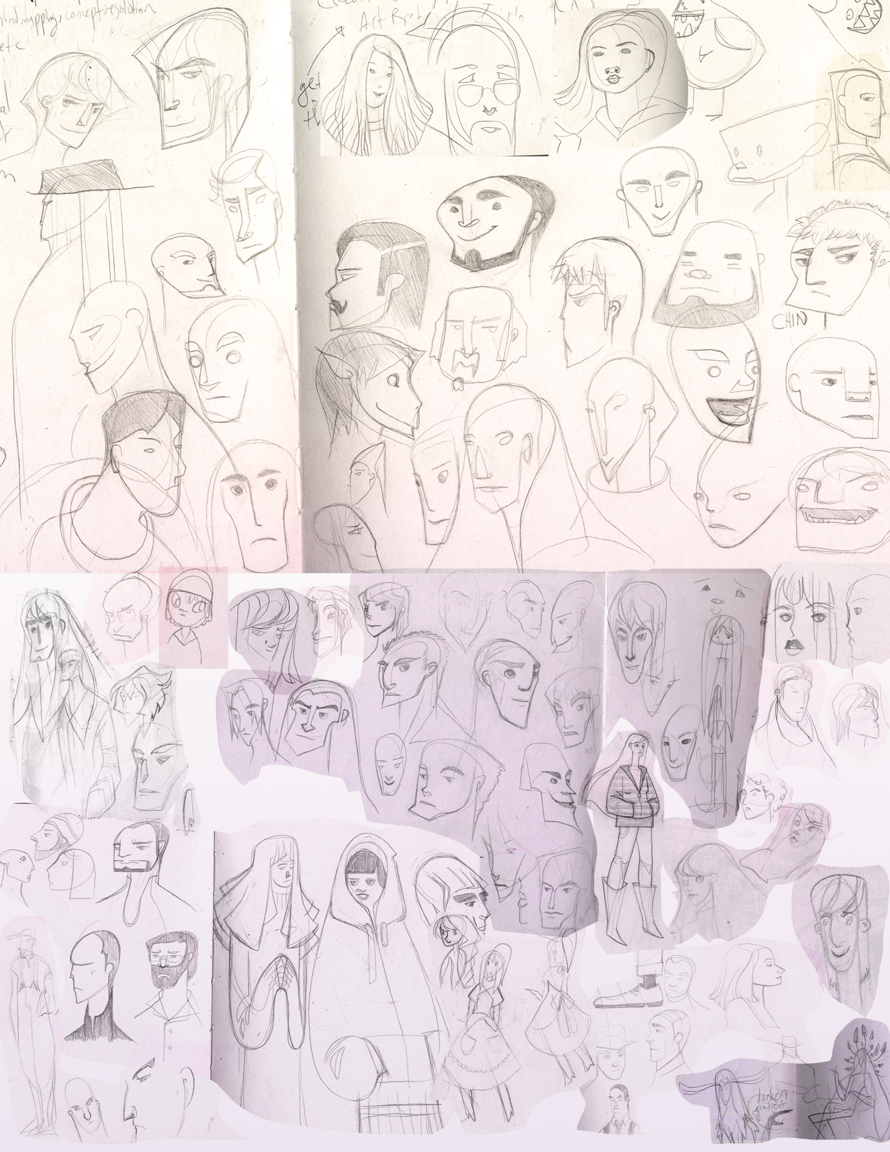 Sketchdump 1: Faces