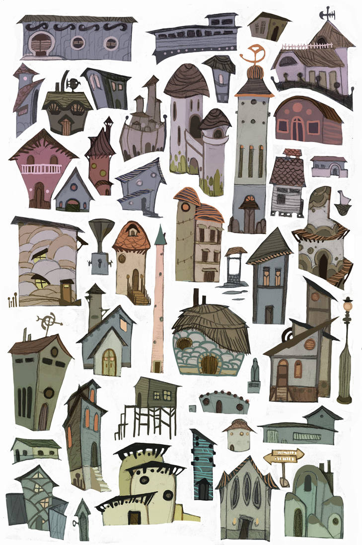 Buildings by redredundance