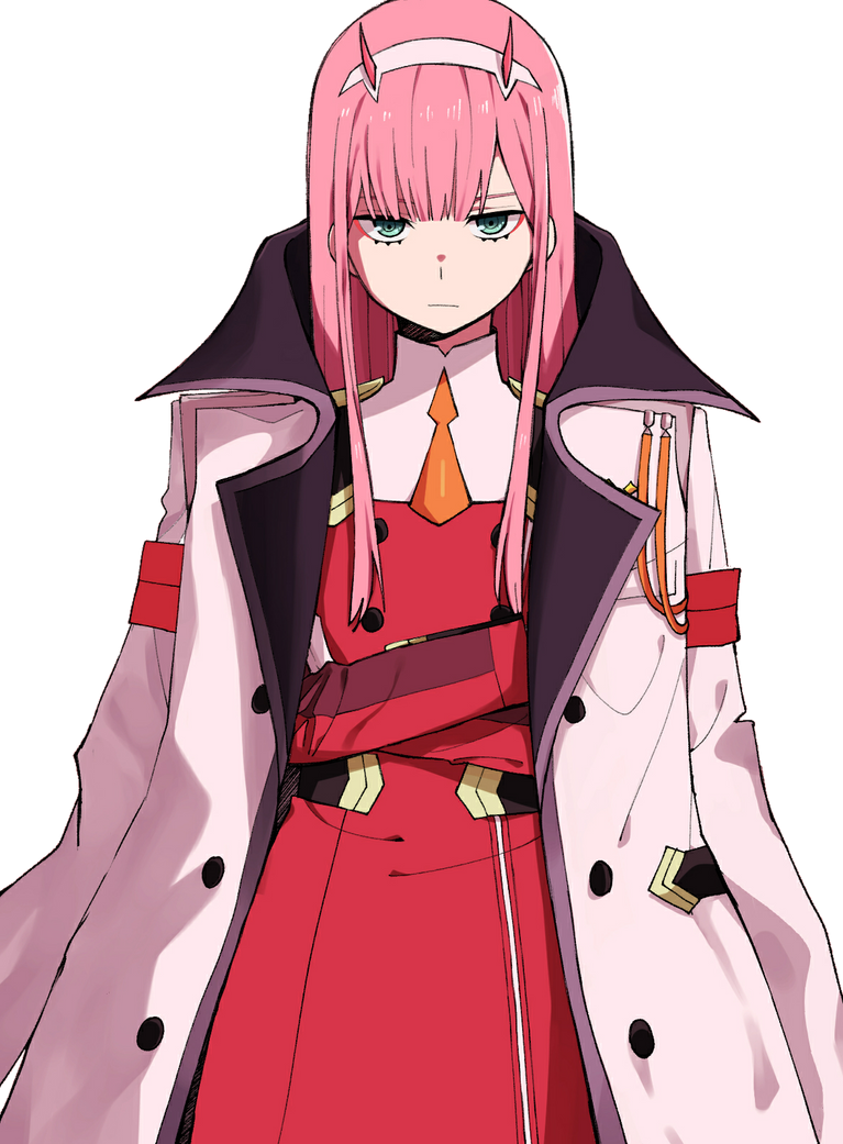 Zero two (render) by nerovckyy on DeviantArt