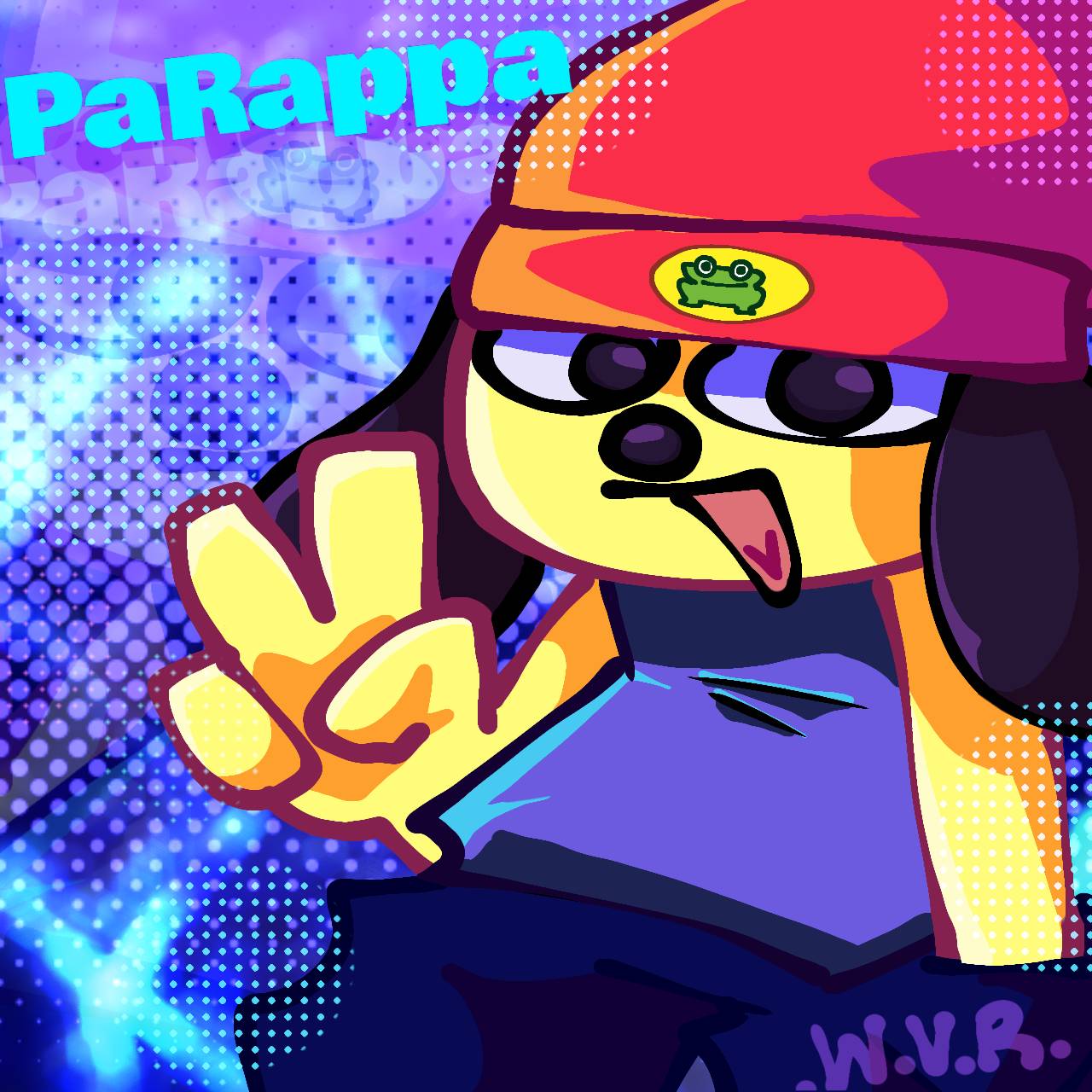 Parappa the rapper (and other characters) by Arcticatt on DeviantArt