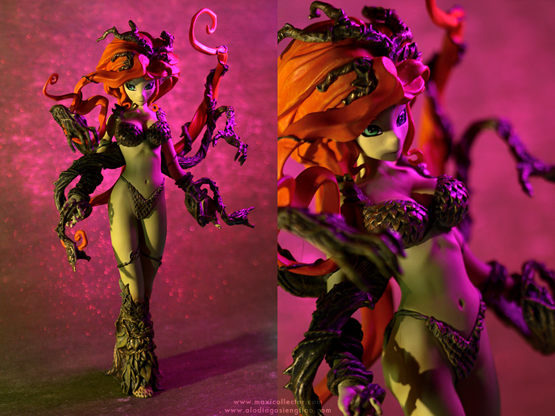 Anime Poison Ivy by BlackMageAlodia