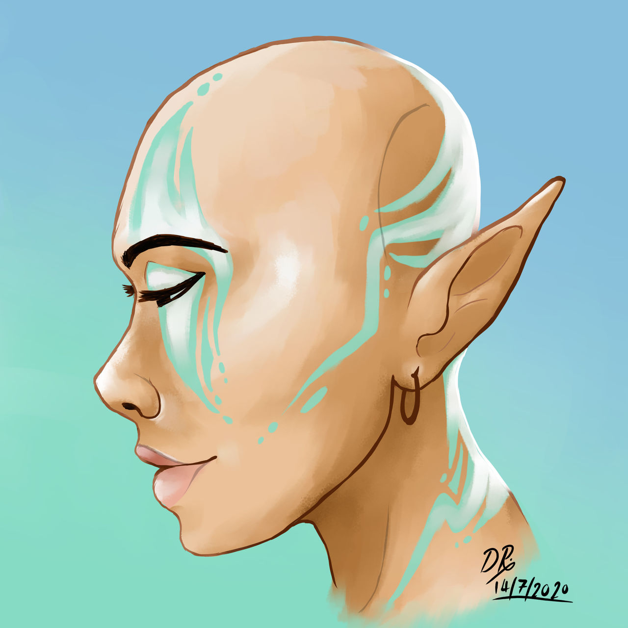 Elf Head Rotation Elf Head by Ambervine on DeviantArt