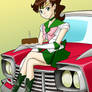 Sailor Jupiter with Christine