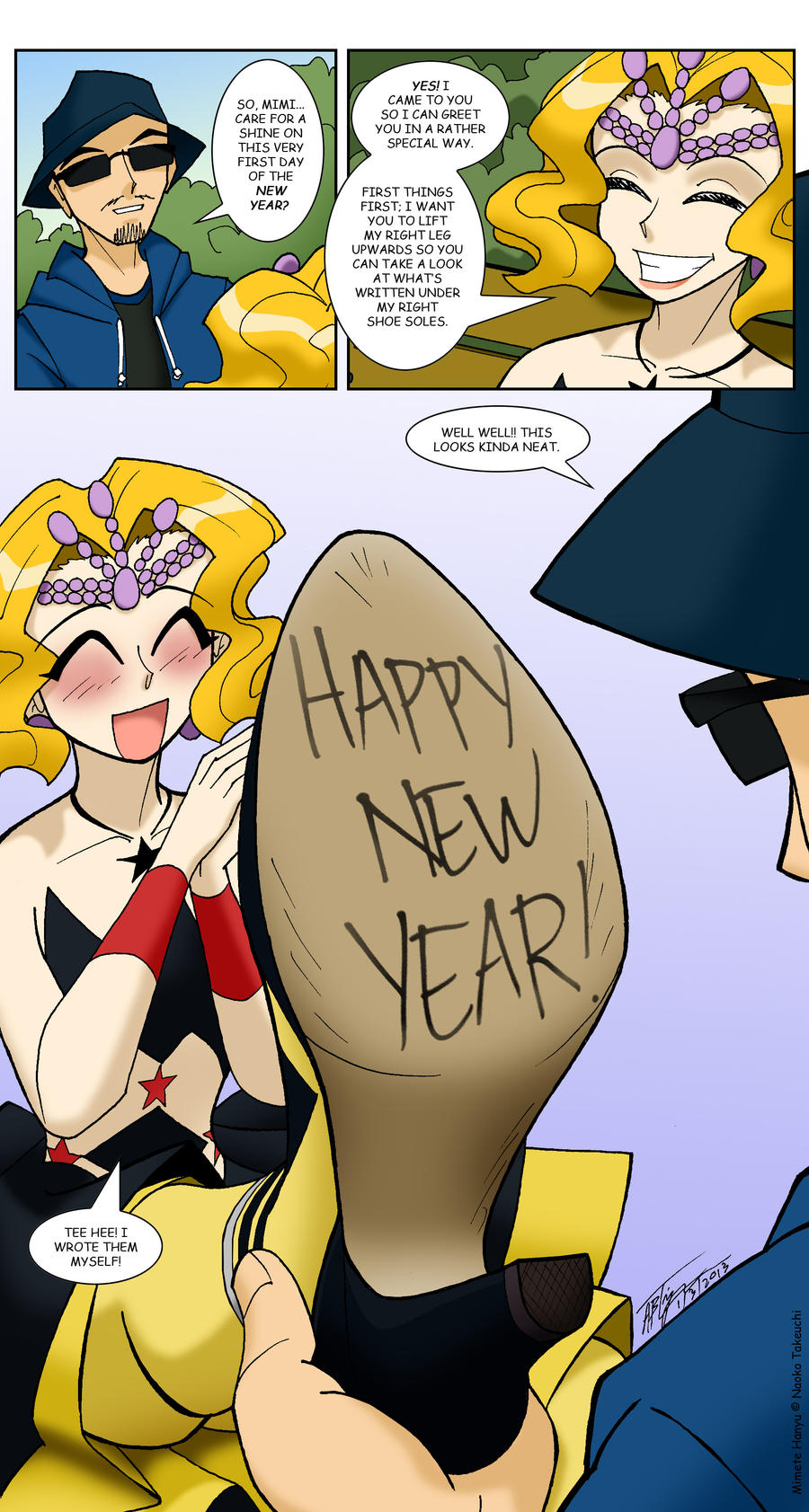 Mimete New Year Greeting