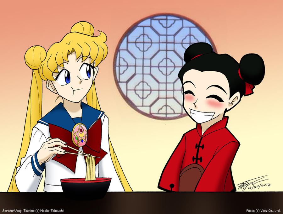 Serena and Pucca