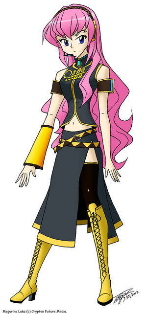 Megurine Luka concept art