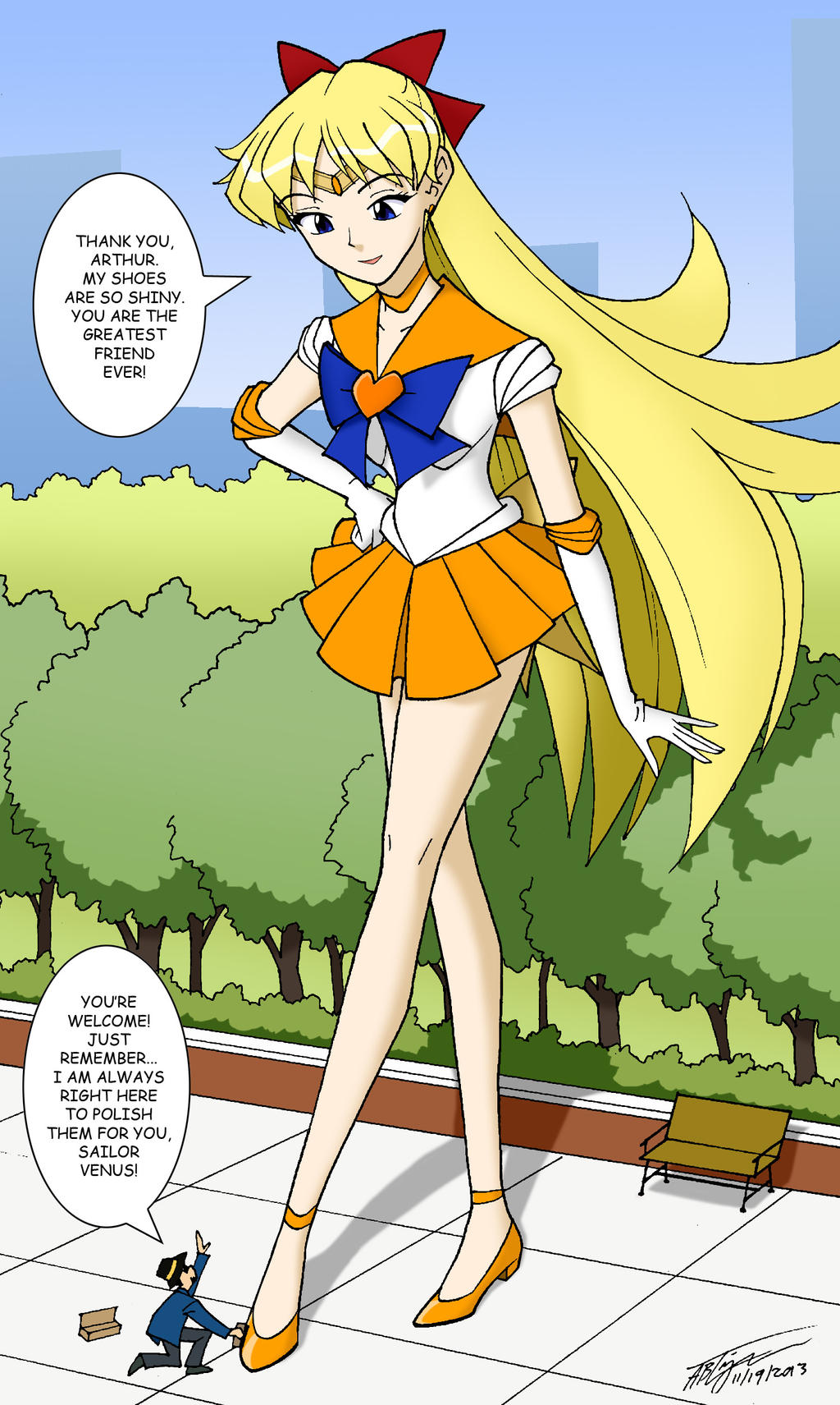 Shine for Sailor Venus