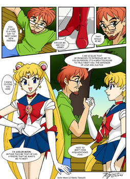 Meeting with Sailor Moon