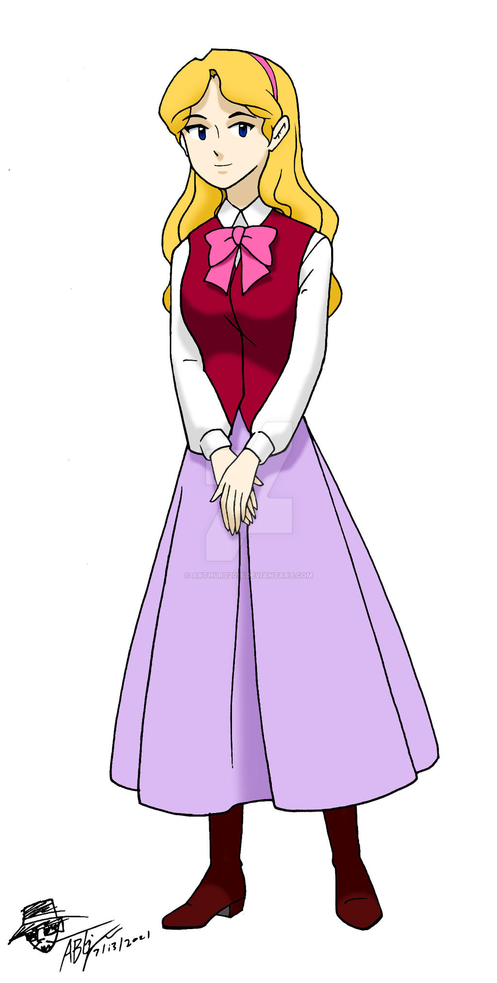 AT: Jeanie Reed concept art by ArthurT2015 on DeviantArt