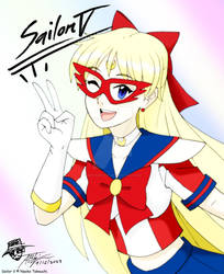 Sailor V poster art