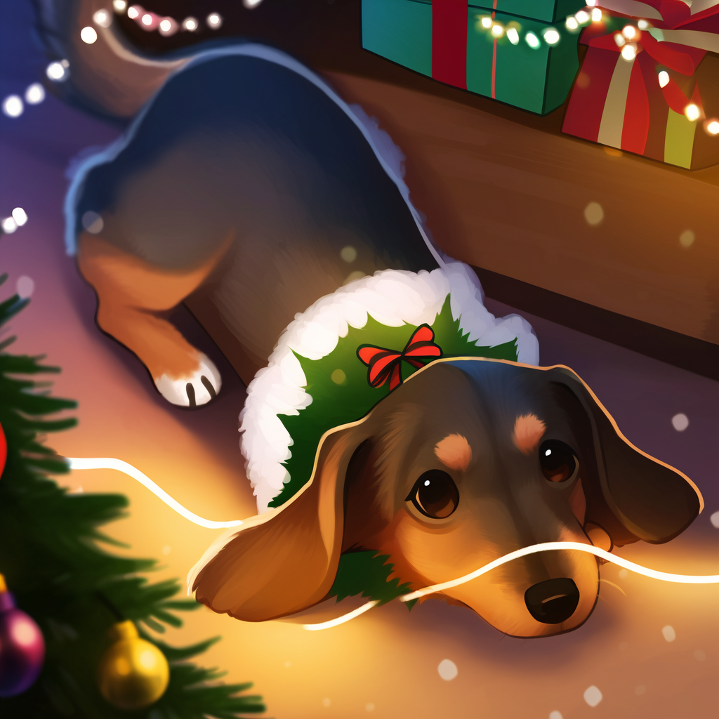 Dachshund christmas best sale