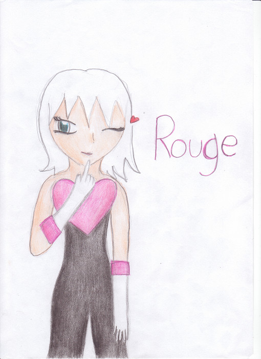 Rouge human form by Caliburnkakafko on DeviantArt