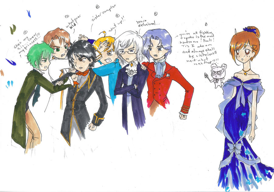 Princess Debut Fight by SakuraMikoLeeSetsu on DeviantArt
