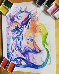 3. Rainbow Fox