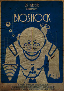 Bioshock - Big Daddy Poster