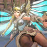 Overwatch - Mercy Valkyrie Skin 5k Resolution