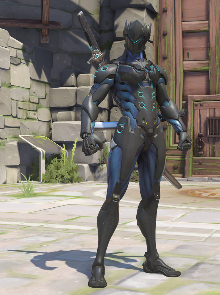 Overwatch Carbon Fiber Genji by 3redin on DeviantArt
