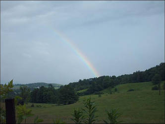 Backyard Rainbow