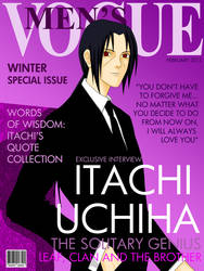 Fashion Magazine Cover: Itachi Version